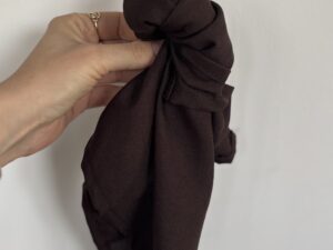 Serweta Panama ciemny brąz/ czekoladowy